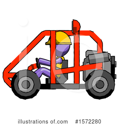 Royalty-Free (RF) Purple Design Mascot Clipart Illustration by Leo Blanchette - Stock Sample #1572280