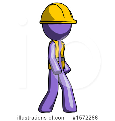 Royalty-Free (RF) Purple Design Mascot Clipart Illustration by Leo Blanchette - Stock Sample #1572286