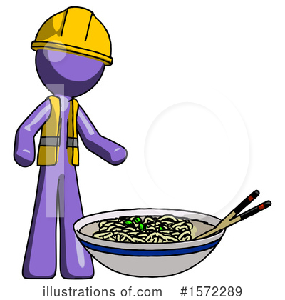Royalty-Free (RF) Purple Design Mascot Clipart Illustration by Leo Blanchette - Stock Sample #1572289