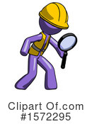 Purple Design Mascot Clipart #1572295 by Leo Blanchette