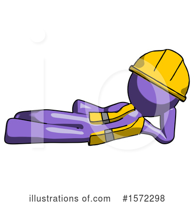 Royalty-Free (RF) Purple Design Mascot Clipart Illustration by Leo Blanchette - Stock Sample #1572298