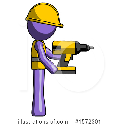 Royalty-Free (RF) Purple Design Mascot Clipart Illustration by Leo Blanchette - Stock Sample #1572301