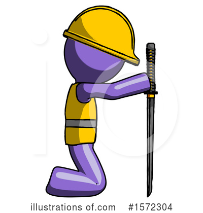 Royalty-Free (RF) Purple Design Mascot Clipart Illustration by Leo Blanchette - Stock Sample #1572304