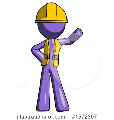 Royalty-Free (RF) Purple Design Mascot Clipart Illustration by Leo Blanchette - Stock Sample #1572307