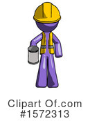 Purple Design Mascot Clipart #1572313 by Leo Blanchette