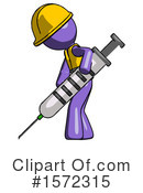 Purple Design Mascot Clipart #1572315 by Leo Blanchette