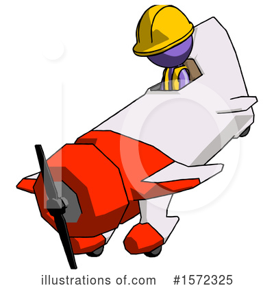 Royalty-Free (RF) Purple Design Mascot Clipart Illustration by Leo Blanchette - Stock Sample #1572325