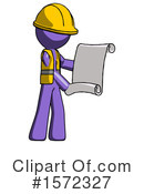 Purple Design Mascot Clipart #1572327 by Leo Blanchette