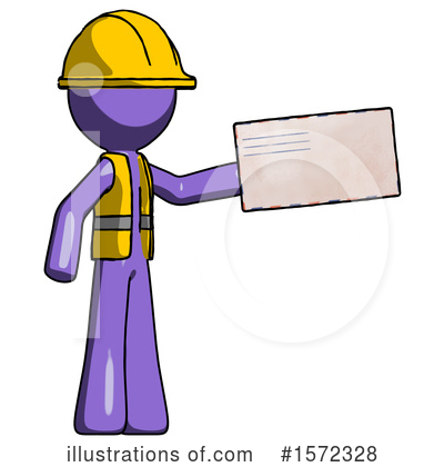 Royalty-Free (RF) Purple Design Mascot Clipart Illustration by Leo Blanchette - Stock Sample #1572328
