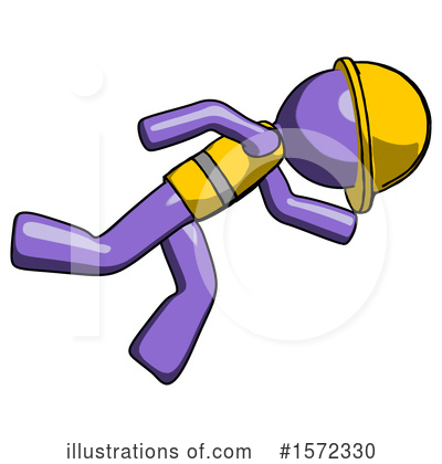 Royalty-Free (RF) Purple Design Mascot Clipart Illustration by Leo Blanchette - Stock Sample #1572330