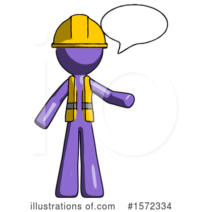 Royalty-Free (RF) Purple Design Mascot Clipart Illustration by Leo Blanchette - Stock Sample #1572334