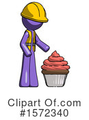 Purple Design Mascot Clipart #1572340 by Leo Blanchette