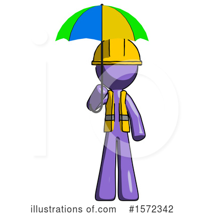 Royalty-Free (RF) Purple Design Mascot Clipart Illustration by Leo Blanchette - Stock Sample #1572342