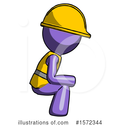 Royalty-Free (RF) Purple Design Mascot Clipart Illustration by Leo Blanchette - Stock Sample #1572344