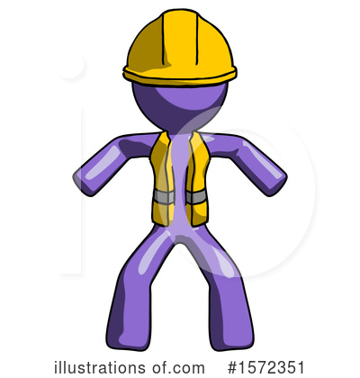 Royalty-Free (RF) Purple Design Mascot Clipart Illustration by Leo Blanchette - Stock Sample #1572351