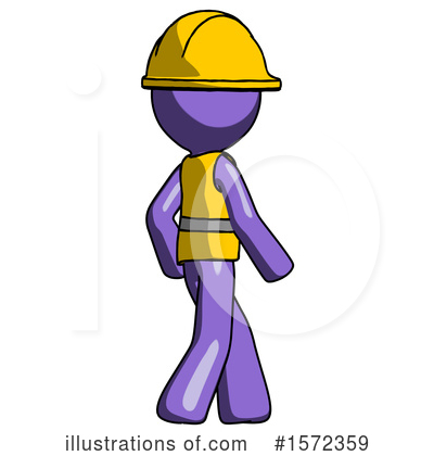 Royalty-Free (RF) Purple Design Mascot Clipart Illustration by Leo Blanchette - Stock Sample #1572359