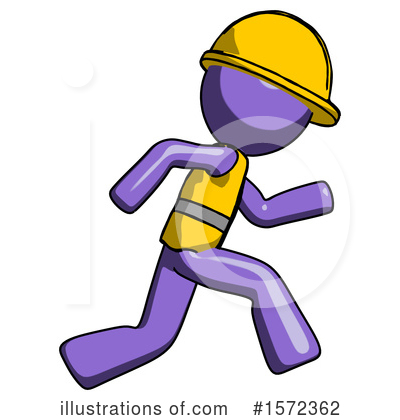 Royalty-Free (RF) Purple Design Mascot Clipart Illustration by Leo Blanchette - Stock Sample #1572362