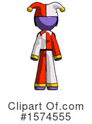 Purple Design Mascot Clipart #1574555 by Leo Blanchette