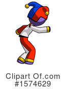 Purple Design Mascot Clipart #1574629 by Leo Blanchette
