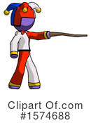 Purple Design Mascot Clipart #1574688 by Leo Blanchette