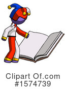 Purple Design Mascot Clipart #1574739 by Leo Blanchette