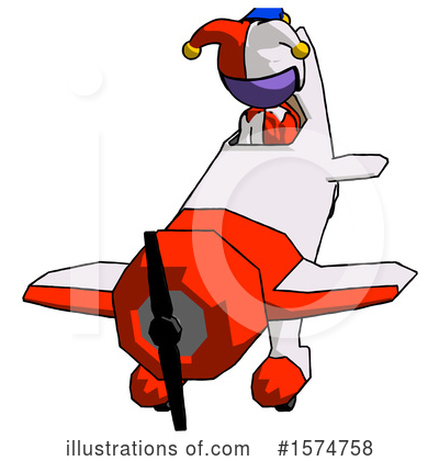Royalty-Free (RF) Purple Design Mascot Clipart Illustration by Leo Blanchette - Stock Sample #1574758