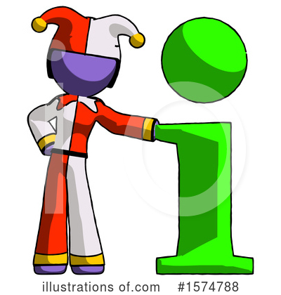 Royalty-Free (RF) Purple Design Mascot Clipart Illustration by Leo Blanchette - Stock Sample #1574788