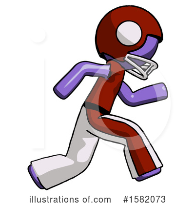 Royalty-Free (RF) Purple Design Mascot Clipart Illustration by Leo Blanchette - Stock Sample #1582073