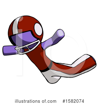 Royalty-Free (RF) Purple Design Mascot Clipart Illustration by Leo Blanchette - Stock Sample #1582074