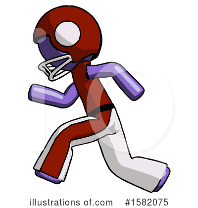 Royalty-Free (RF) Purple Design Mascot Clipart Illustration by Leo Blanchette - Stock Sample #1582075