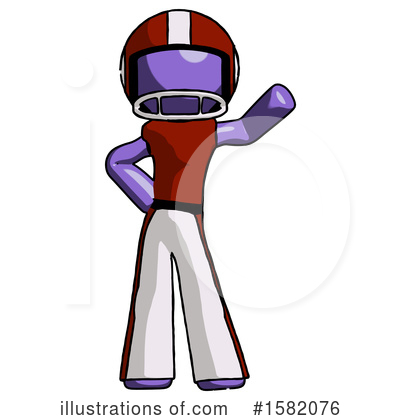 Royalty-Free (RF) Purple Design Mascot Clipart Illustration by Leo Blanchette - Stock Sample #1582076