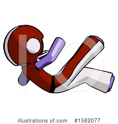 Royalty-Free (RF) Purple Design Mascot Clipart Illustration by Leo Blanchette - Stock Sample #1582077