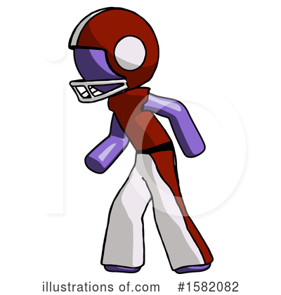 Royalty-Free (RF) Purple Design Mascot Clipart Illustration by Leo Blanchette - Stock Sample #1582082