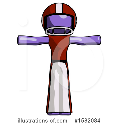 Royalty-Free (RF) Purple Design Mascot Clipart Illustration by Leo Blanchette - Stock Sample #1582084
