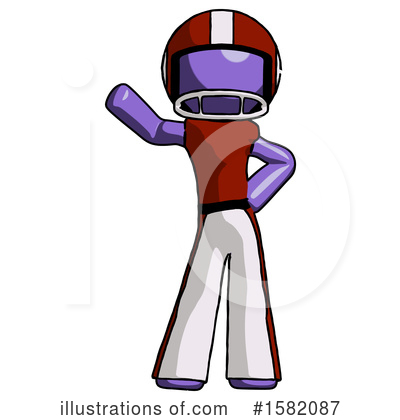 Royalty-Free (RF) Purple Design Mascot Clipart Illustration by Leo Blanchette - Stock Sample #1582087