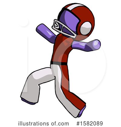 Royalty-Free (RF) Purple Design Mascot Clipart Illustration by Leo Blanchette - Stock Sample #1582089