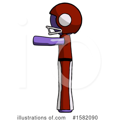 Royalty-Free (RF) Purple Design Mascot Clipart Illustration by Leo Blanchette - Stock Sample #1582090