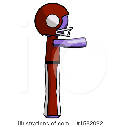 Royalty-Free (RF) Purple Design Mascot Clipart Illustration by Leo Blanchette - Stock Sample #1582092
