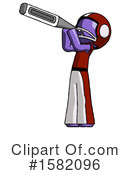 Purple Design Mascot Clipart #1582096 by Leo Blanchette
