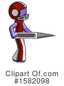 Purple Design Mascot Clipart #1582098 by Leo Blanchette