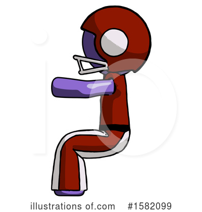Royalty-Free (RF) Purple Design Mascot Clipart Illustration by Leo Blanchette - Stock Sample #1582099