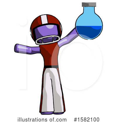Royalty-Free (RF) Purple Design Mascot Clipart Illustration by Leo Blanchette - Stock Sample #1582100