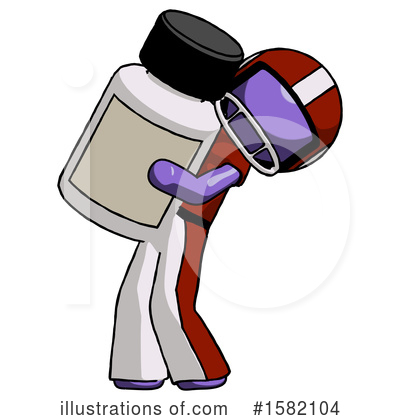 Royalty-Free (RF) Purple Design Mascot Clipart Illustration by Leo Blanchette - Stock Sample #1582104