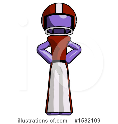 Royalty-Free (RF) Purple Design Mascot Clipart Illustration by Leo Blanchette - Stock Sample #1582109