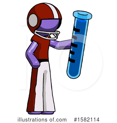 Royalty-Free (RF) Purple Design Mascot Clipart Illustration by Leo Blanchette - Stock Sample #1582114