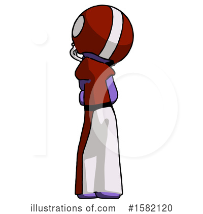 Royalty-Free (RF) Purple Design Mascot Clipart Illustration by Leo Blanchette - Stock Sample #1582120