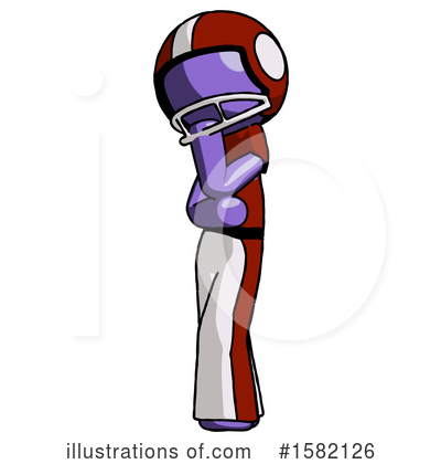 Royalty-Free (RF) Purple Design Mascot Clipart Illustration by Leo Blanchette - Stock Sample #1582126
