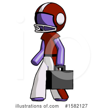 Royalty-Free (RF) Purple Design Mascot Clipart Illustration by Leo Blanchette - Stock Sample #1582127