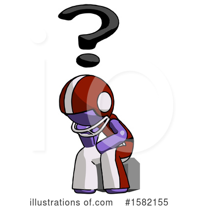 Royalty-Free (RF) Purple Design Mascot Clipart Illustration by Leo Blanchette - Stock Sample #1582155