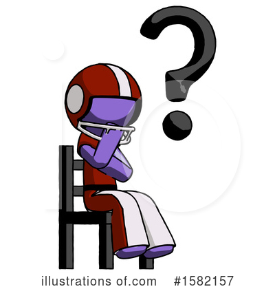 Royalty-Free (RF) Purple Design Mascot Clipart Illustration by Leo Blanchette - Stock Sample #1582157